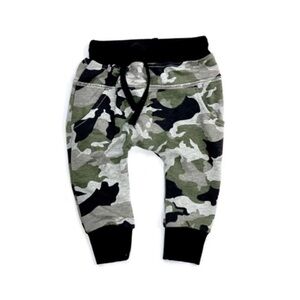 NWT Little Bipsy Essential Camo Joggers Size 2-3T